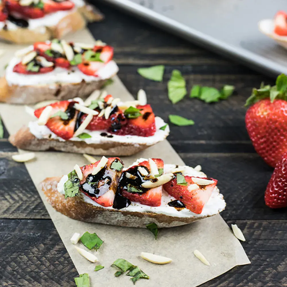 Strawberry Bruschetta